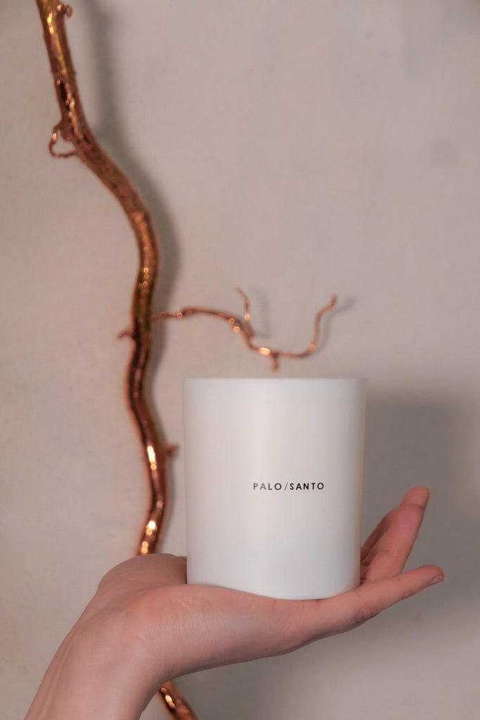 Scented soy candle  PALO/SANTO